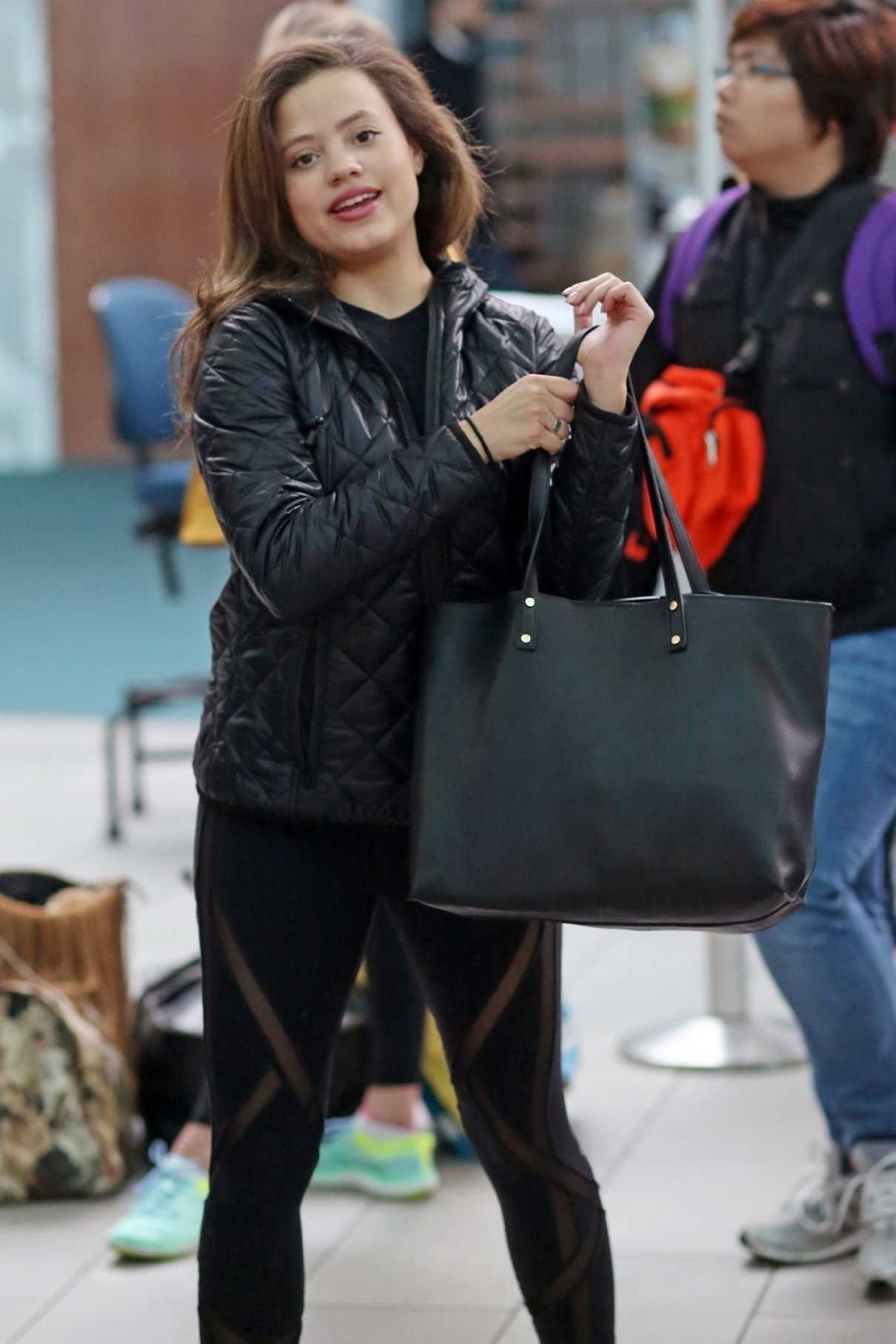 Sarah Jeffery Arrives in Vancouver 03/12/2018-4