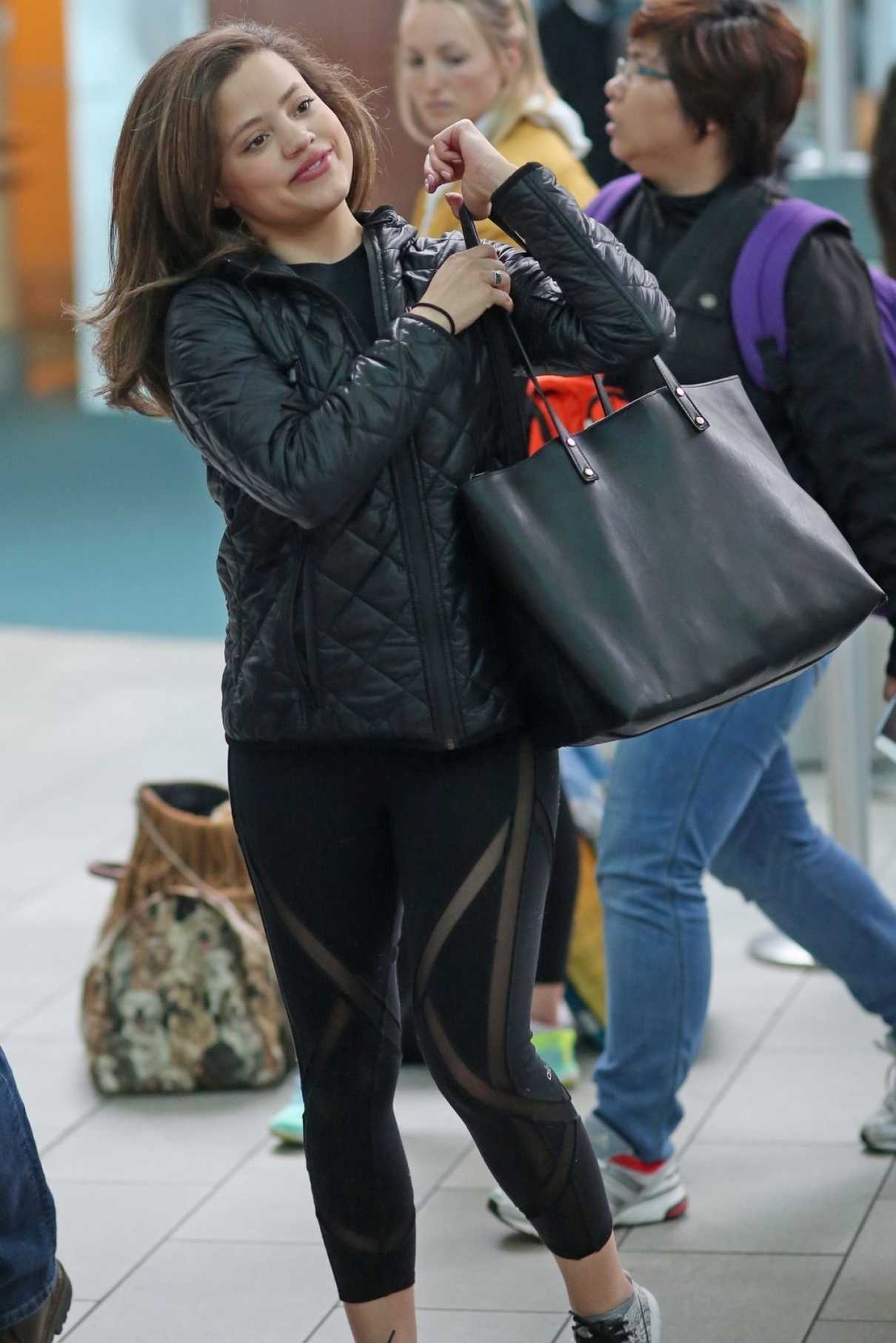 Sarah Jeffery Arrives in Vancouver 03/12/2018-5