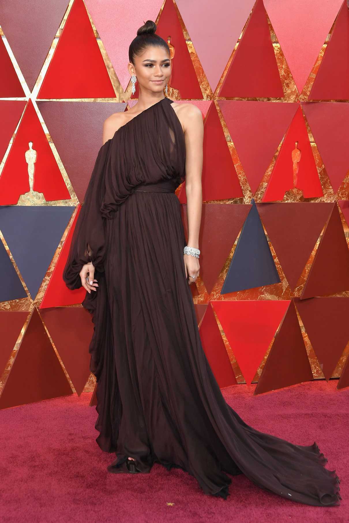 Zendaya at the 90th Annual Academy Awards in Los Angeles 03/04/2018-3