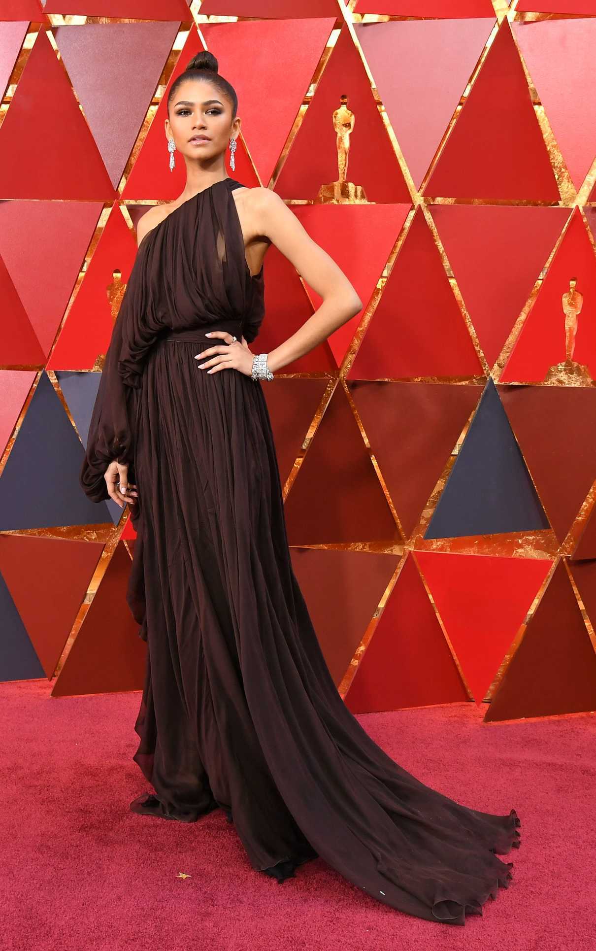 Zendaya at the 90th Annual Academy Awards in Los Angeles 03/04/2018-4