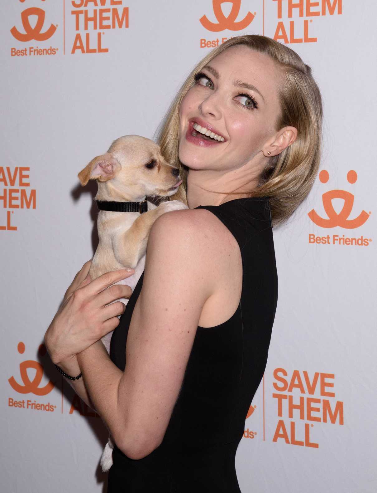 Amanda Seyfried at the Best Friends Animal Society's Save Them All Gala at Gustavino's in New York City 04/10/2018-4