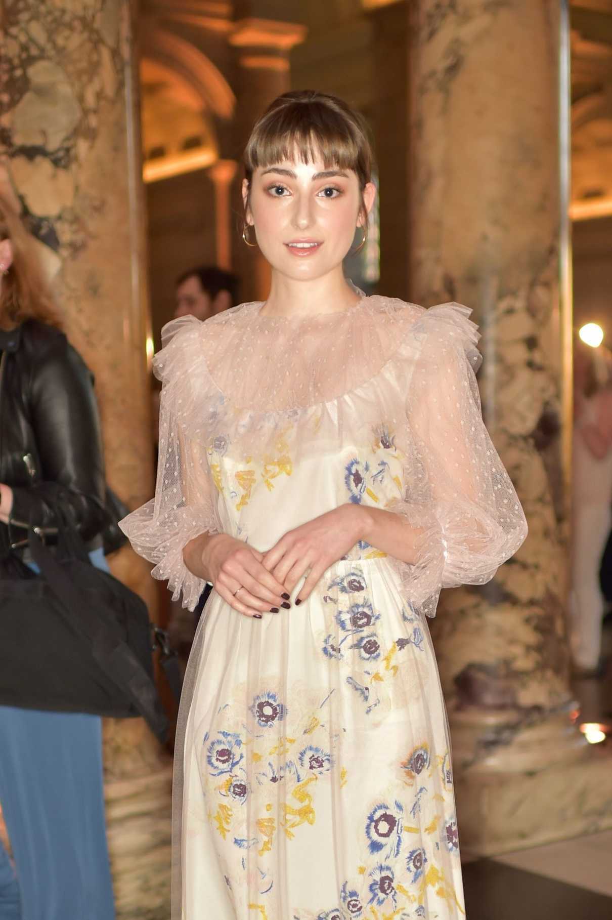 Ellise Chappell at the Fashioned for Nature Exhibition VIP Preview in London 04/18/2018-3