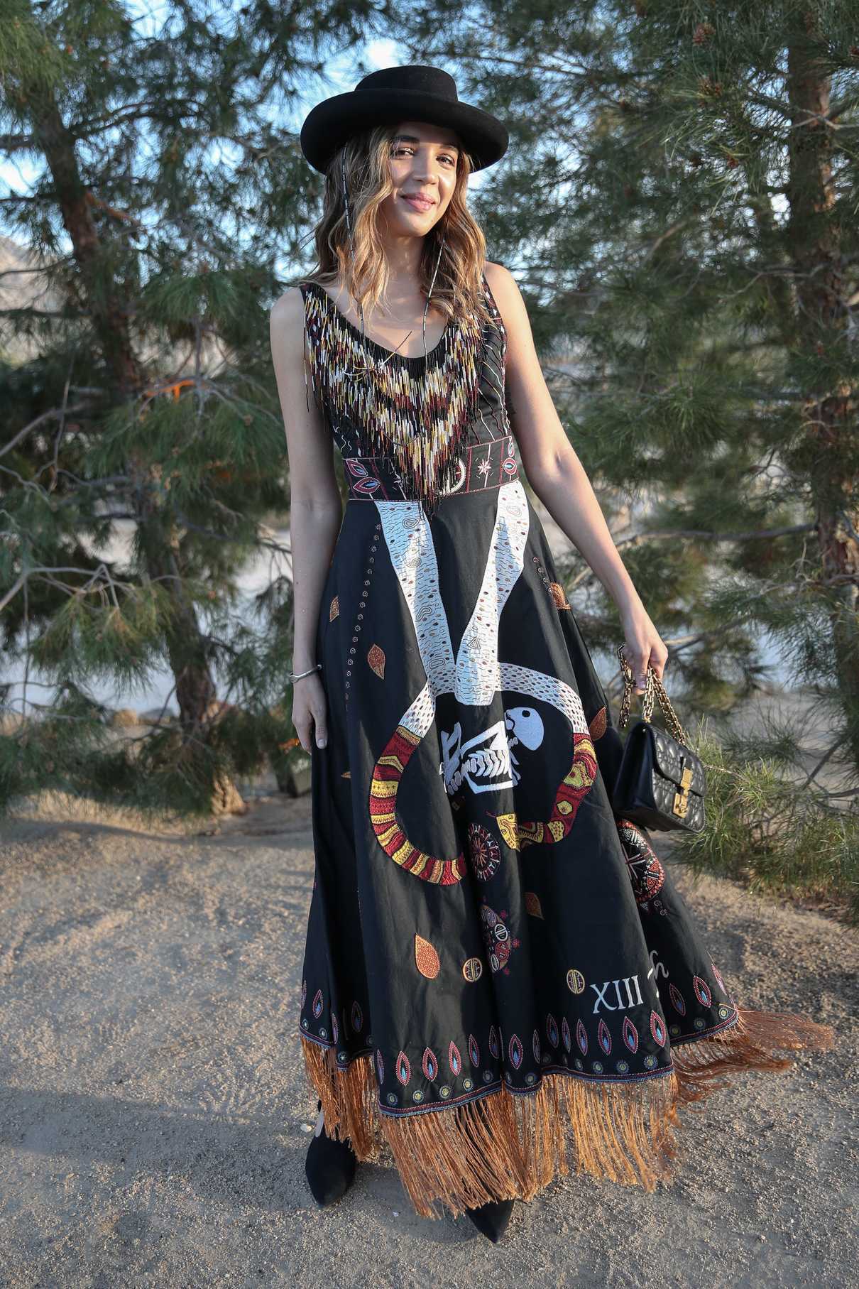 Georgie Flores at Dior Sauvage Party in Pioneertown 04/12/2018-3