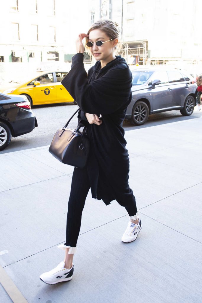 Gigi Hadid Was Spotted Out in the Meat Packing District in New York City 04/22/2018-1