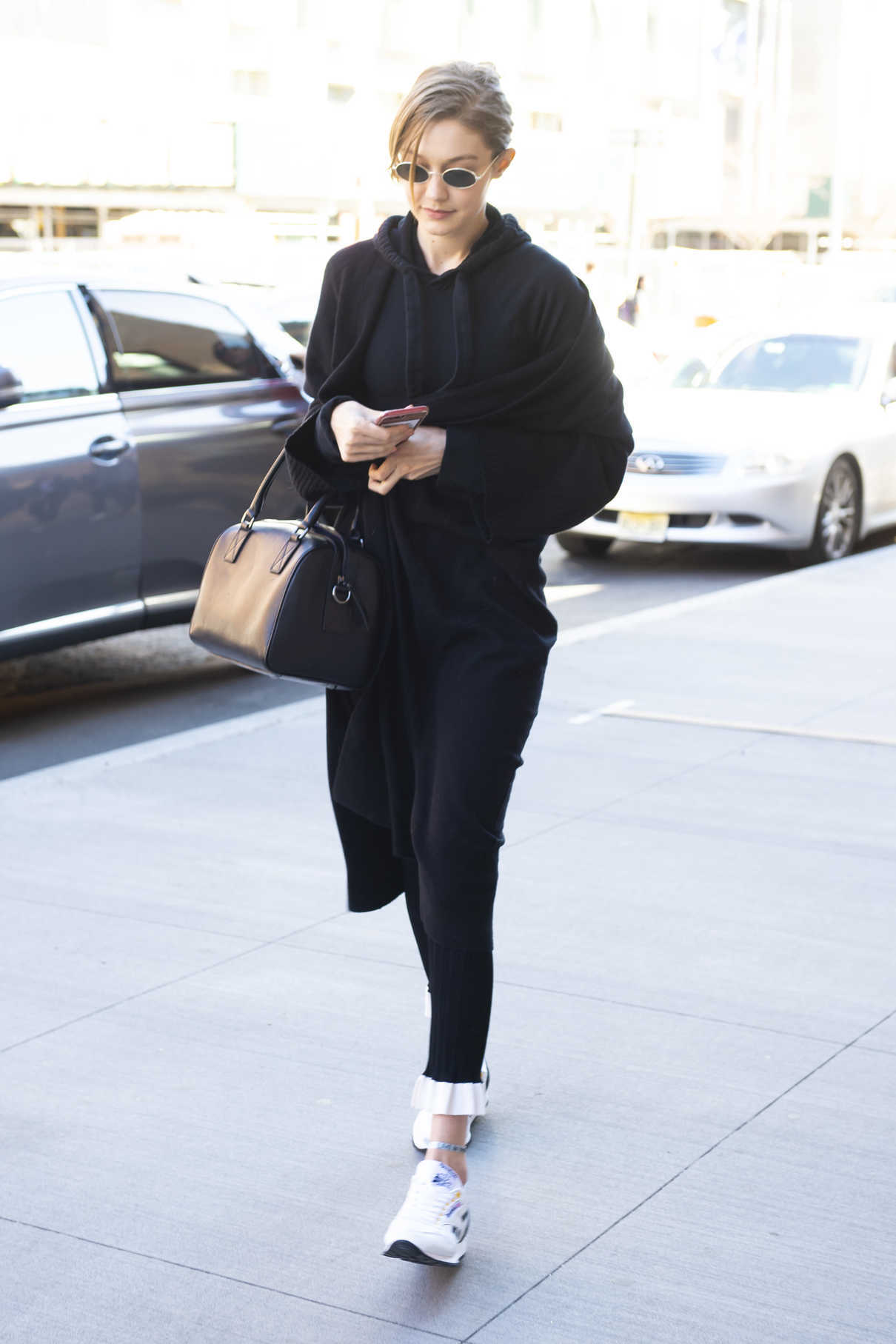 Gigi Hadid Was Spotted Out in the Meat Packing District in New York City 04/22/2018-2