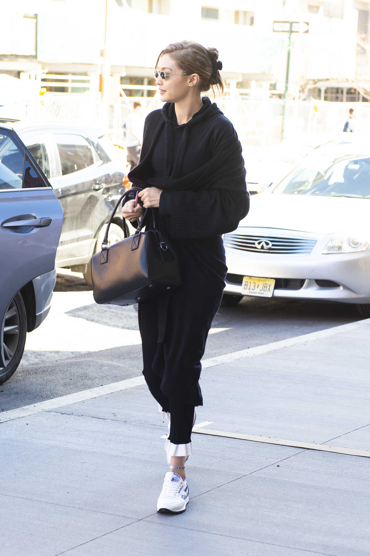 Gigi Hadid Was Spotted Out in the Meat Packing District in New York City 04/22/2018-3