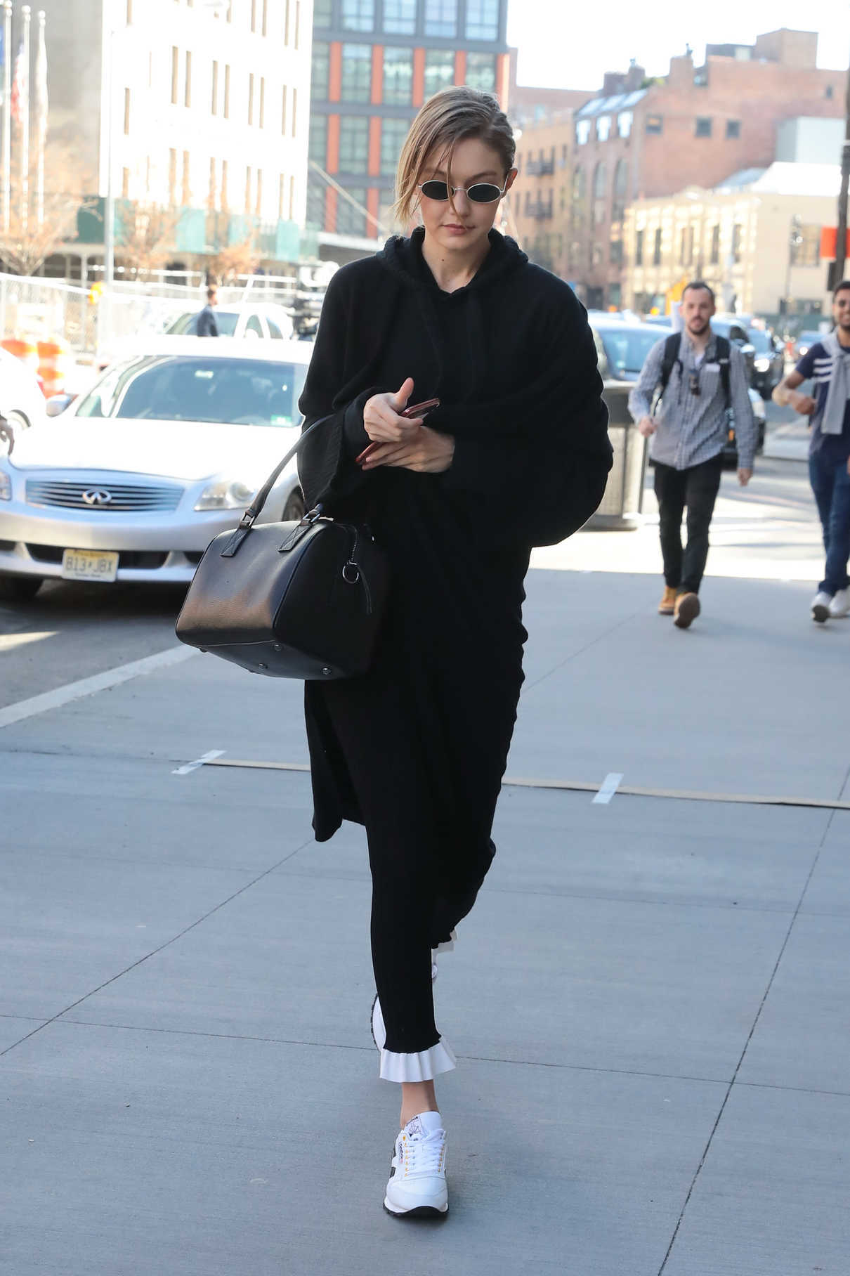 Gigi Hadid Was Spotted Out in the Meat Packing District in New York City 04/22/2018-4