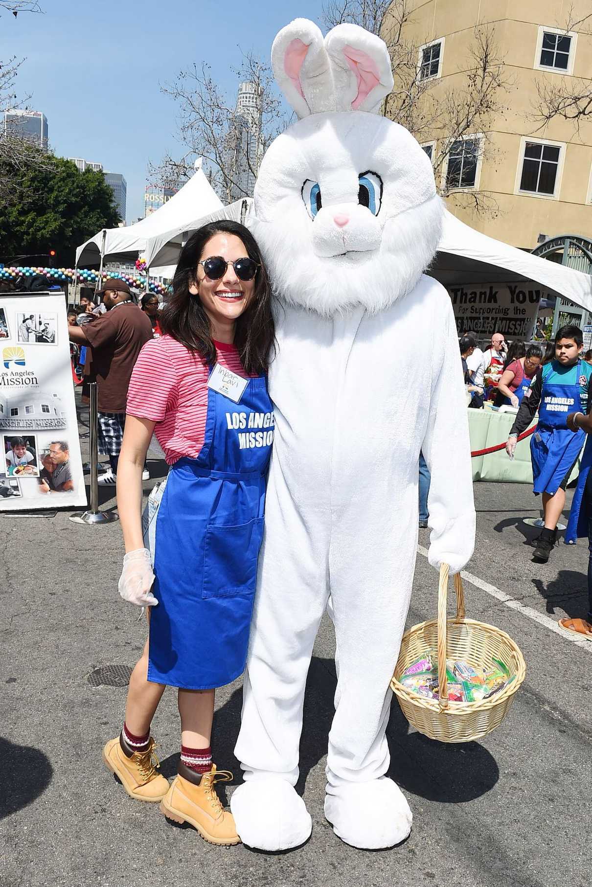 Inbar Lavi at Los Angeles Mission Easter Charity Event in Los Angeles 03/30/2018-2
