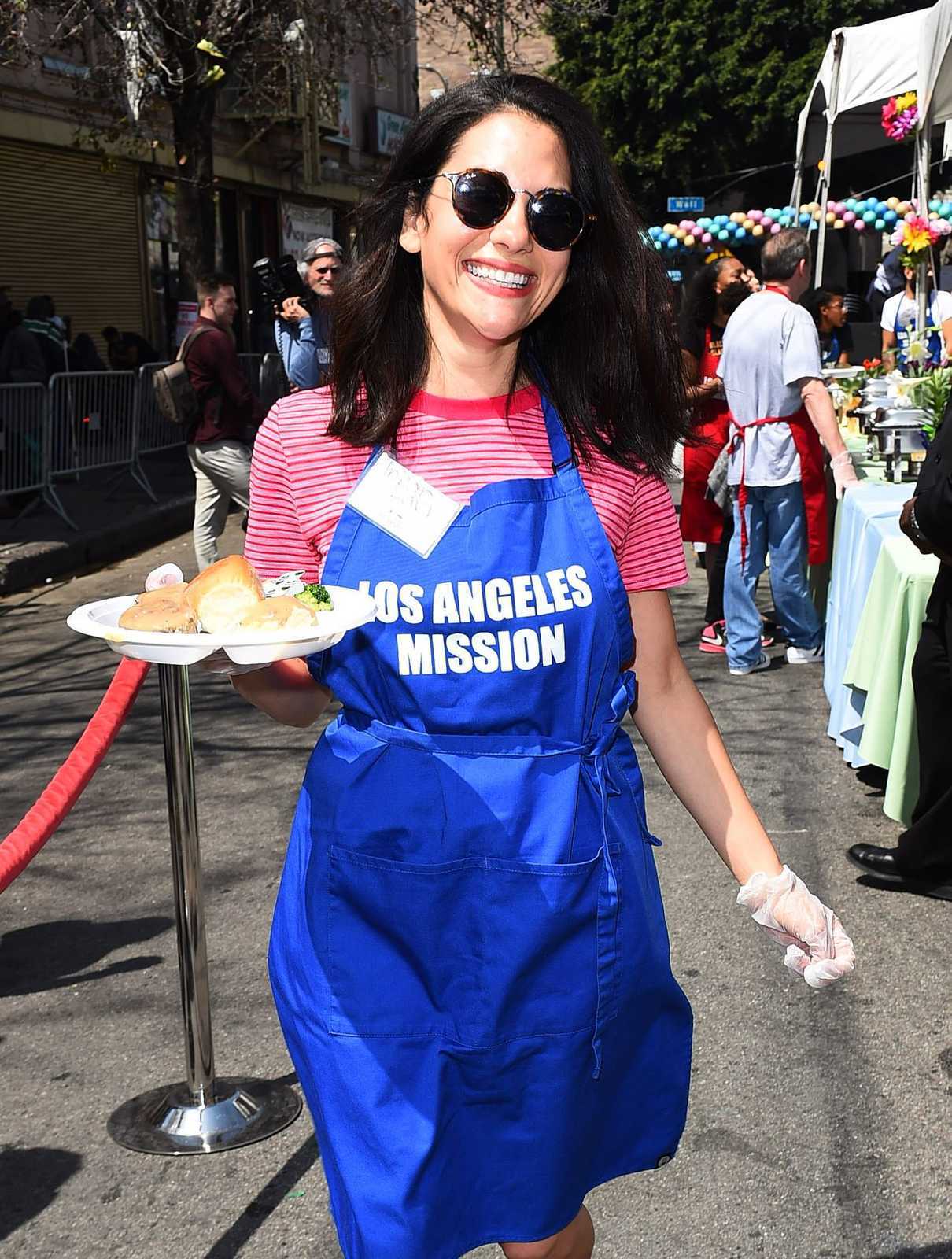 Inbar Lavi at Los Angeles Mission Easter Charity Event in Los Angeles 03/30/2018-4