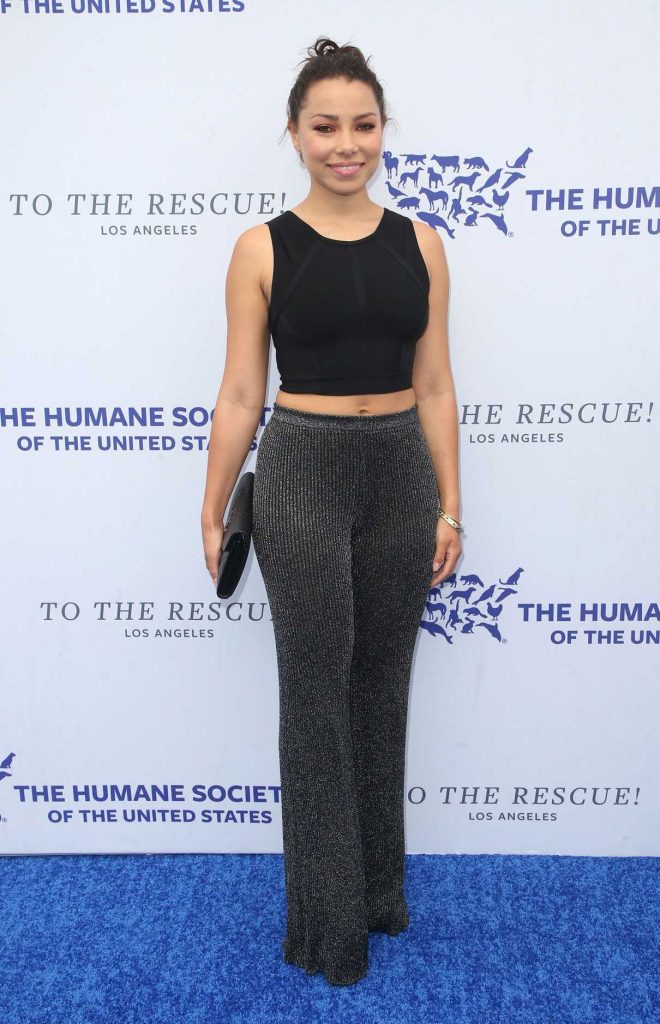 Jessica Parker Kennedy at the Humane Society of The United States To The Rescue Gala in Los Angeles 04/21/2018-1