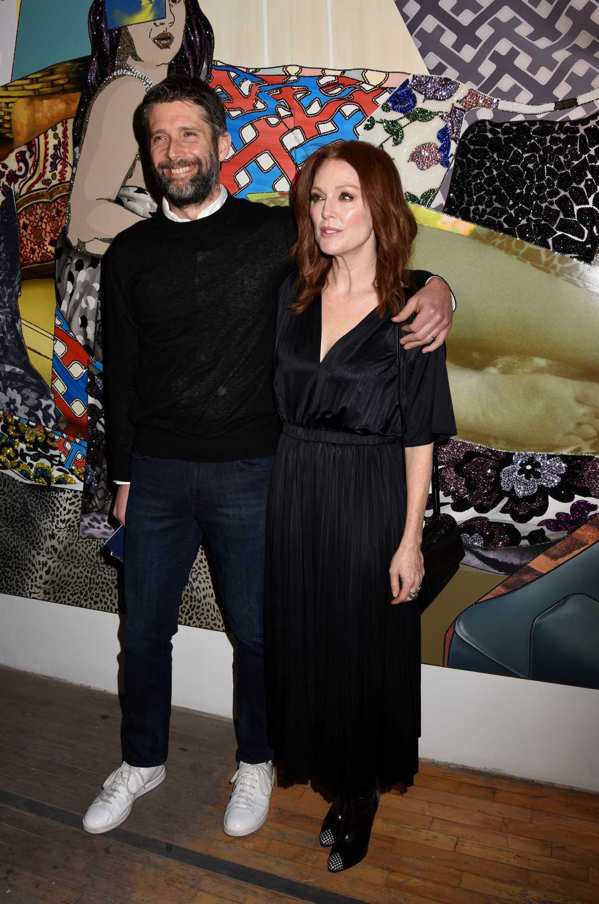 Julianne Moore at 2018 TriBeCa Ball at New York Academy of Art in New York City 04/09/2018-3