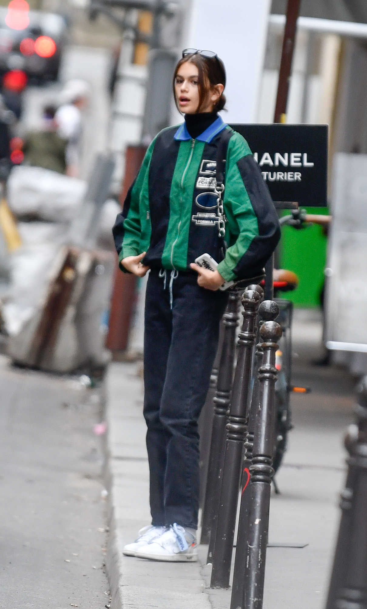 Kaia Gerber Arrives at Chanel at Cambon Street in Paris 04/03/2018-3