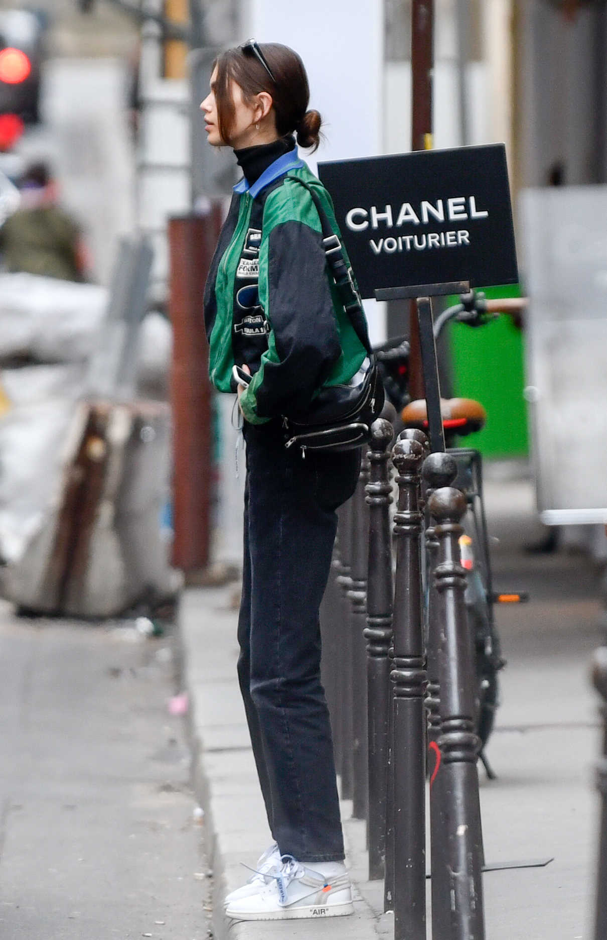 Kaia Gerber Arrives at Chanel at Cambon Street in Paris 04/03/2018-5