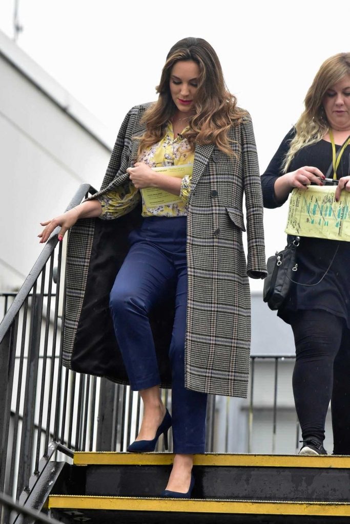 Kelly Brook Arrives at the ITV Studios in London 04/09/2018-2