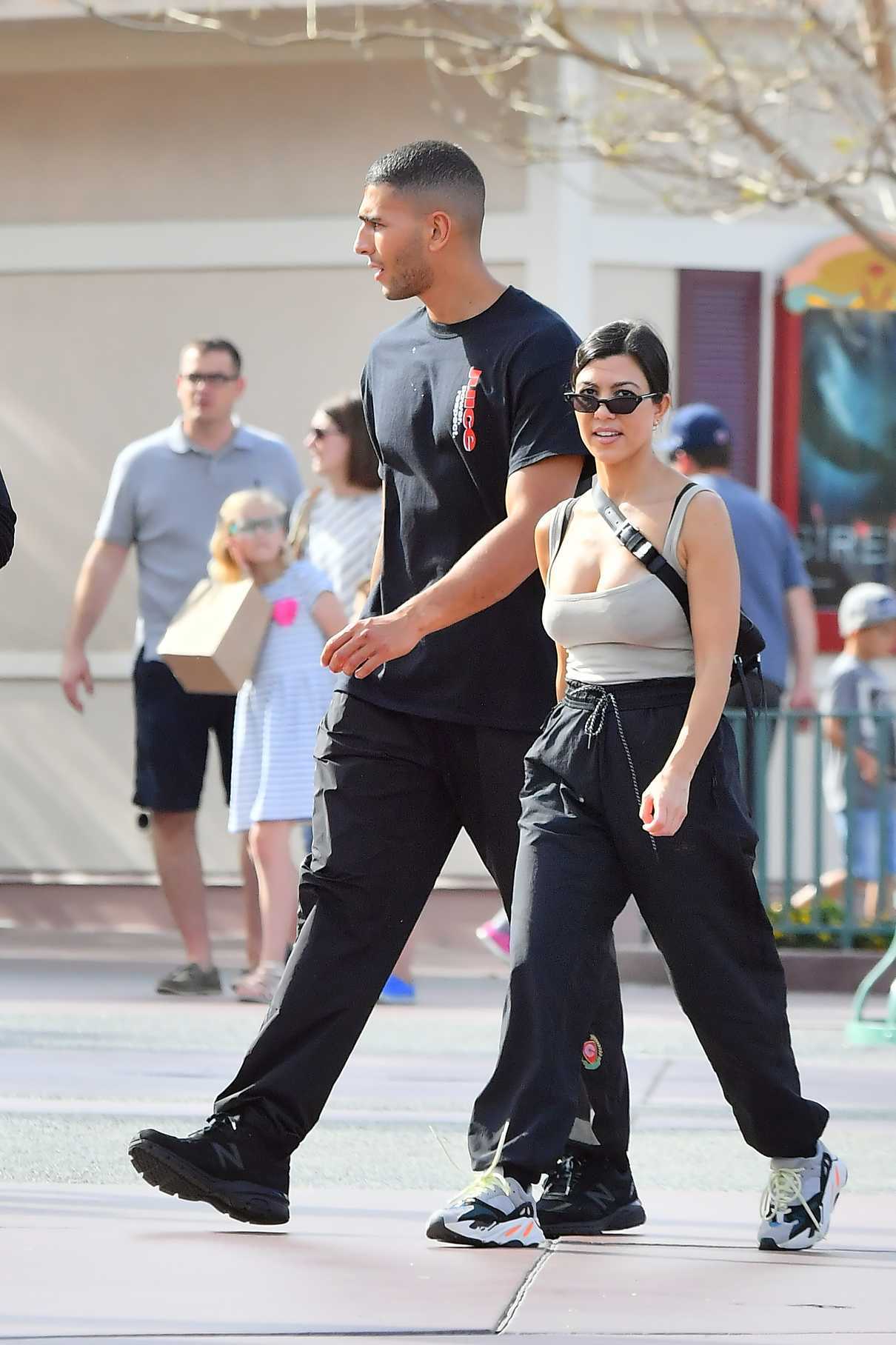 Kourtney Kardashian Was Spotted at Disneyland in Anaheim 04/21/2018-2