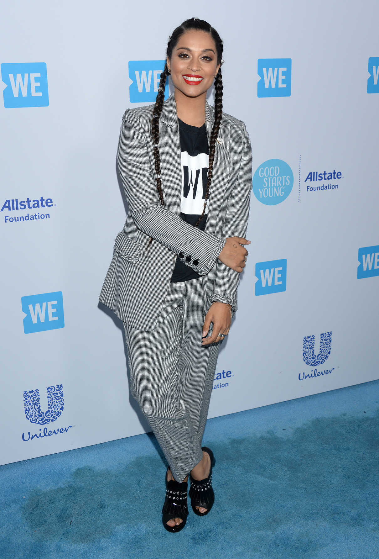 Lilly Singh at WE Day California in Los Angeles 04/19/2018-2