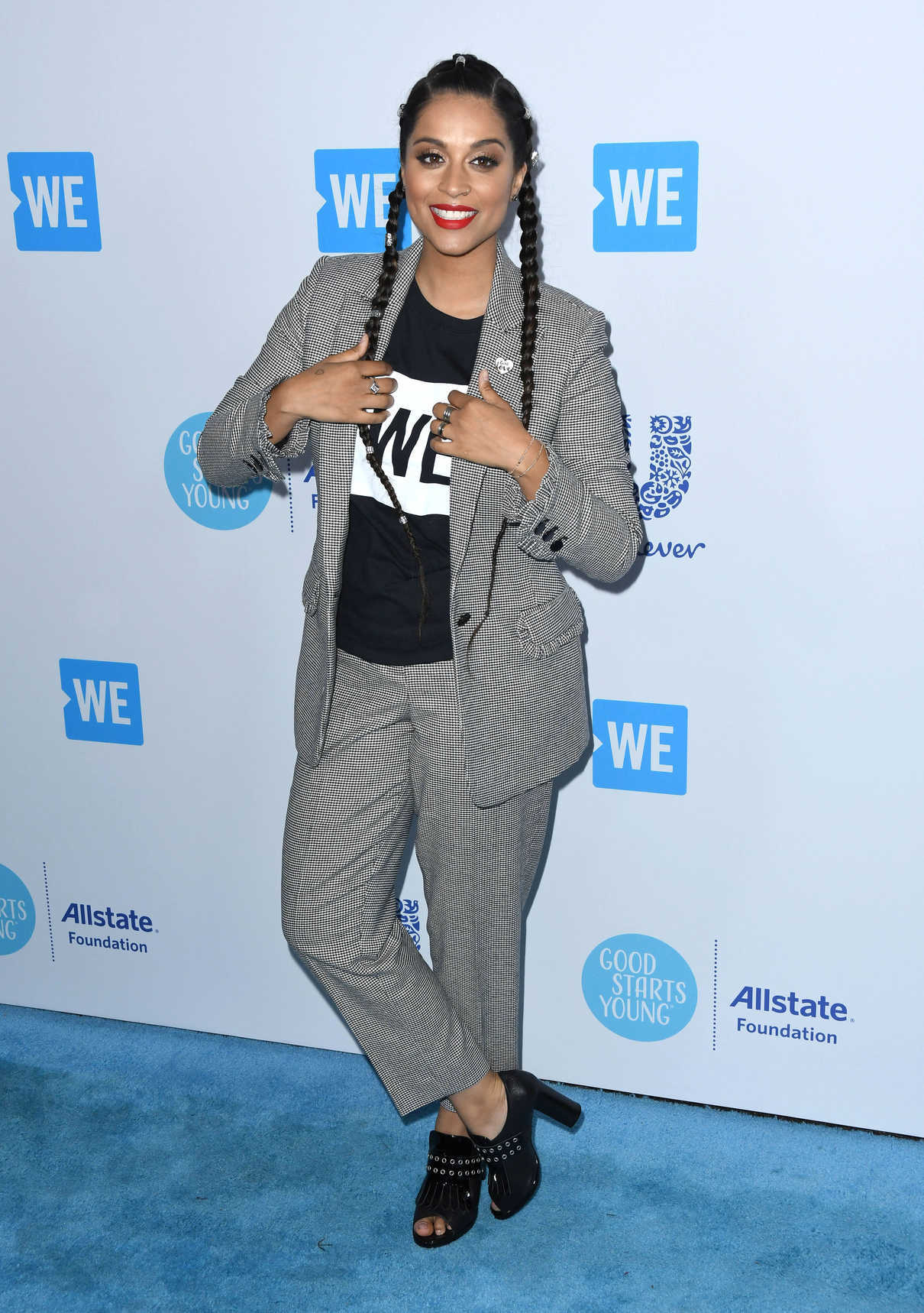 Lilly Singh at WE Day California in Los Angeles 04/19/2018-3