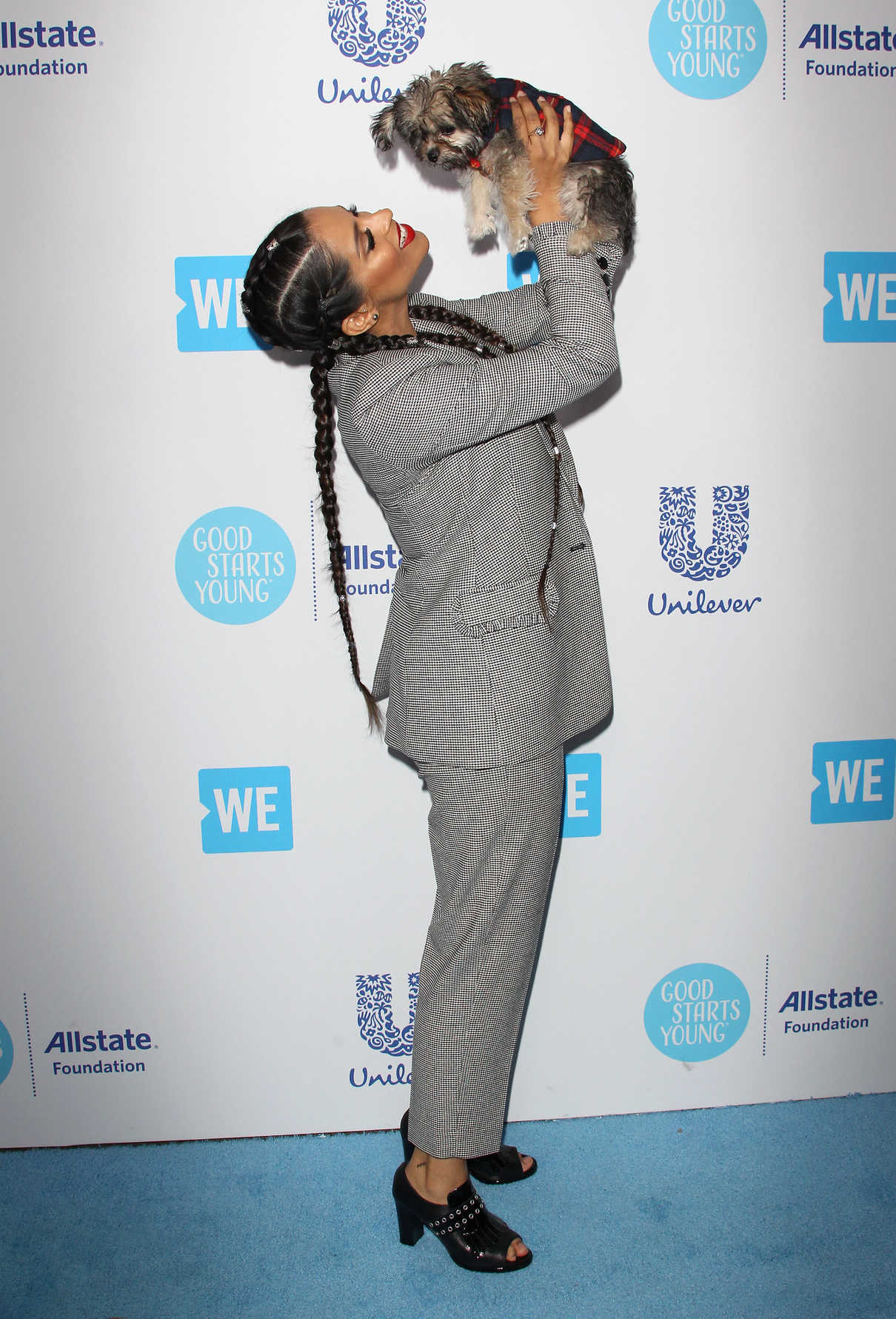 Lilly Singh at WE Day California in Los Angeles 04/19/2018-4