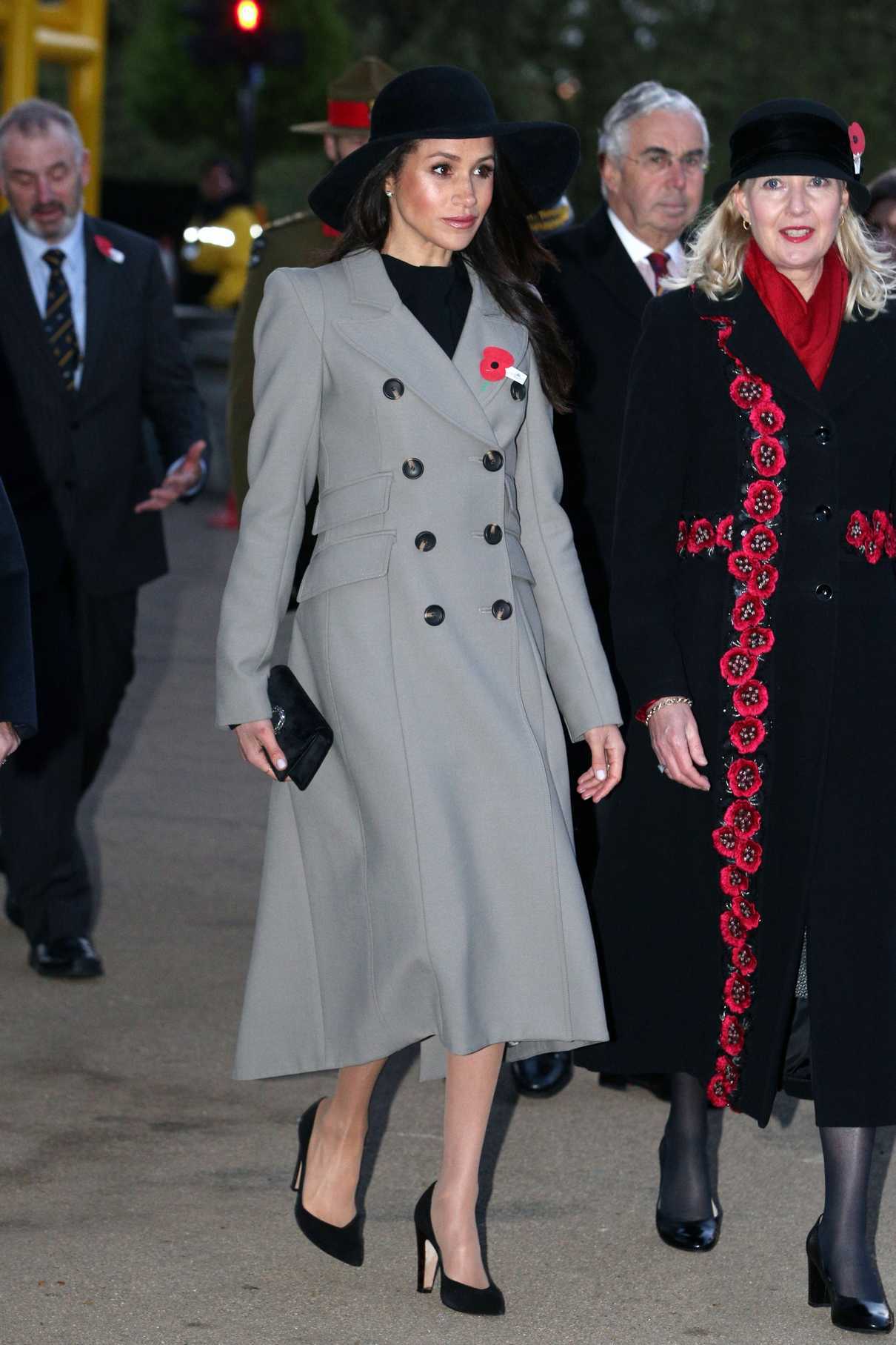 Meghan Markle Attends ANZAC Day Service at Westminster Abbey in London 04/25/2018-2