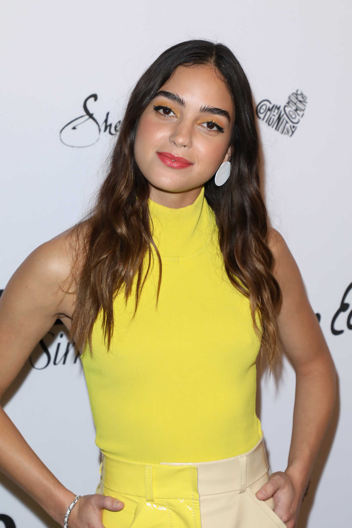 Melissa Barrera at the 5th Annual Marie Claire Fresh Faces Party in Los Angeles 04/27/2018-4