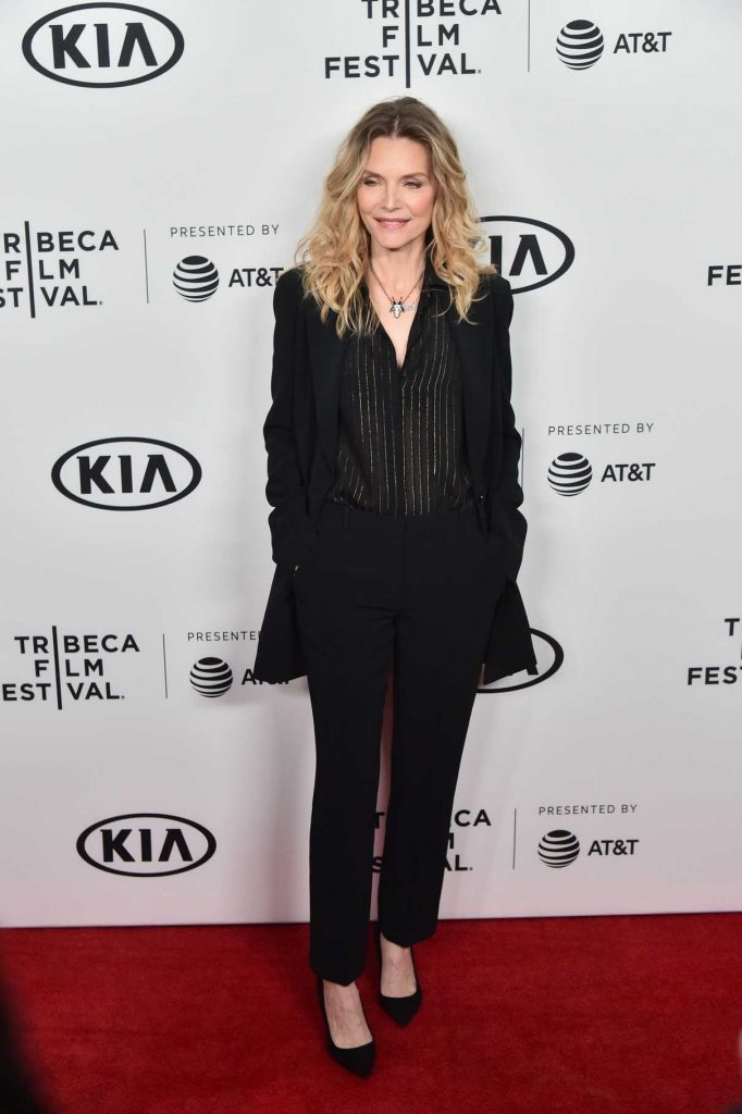 Michelle Pfeiffer at the Scarface 35th Anniversary Cast Reunion During the Tribeca Film Festival in New York City 04/19/2018-1