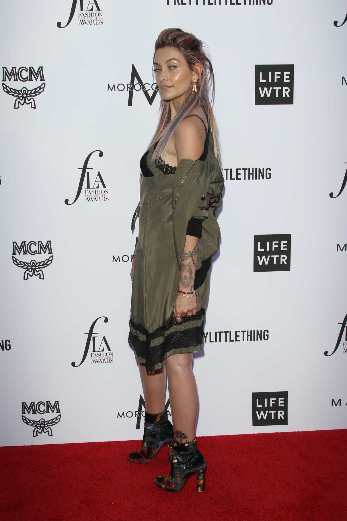 Paris Jackson at the Daily Front Row Fashion Awards in Los Angeles 04/08/2018-3