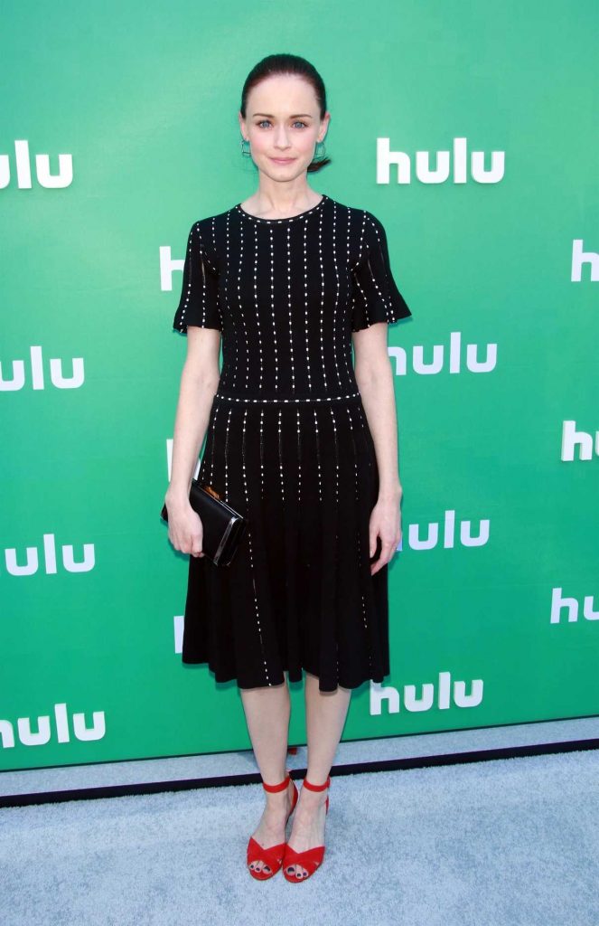 Alexis Bledel at Hulu Upfront Presentation in New York 05/02/2018-1