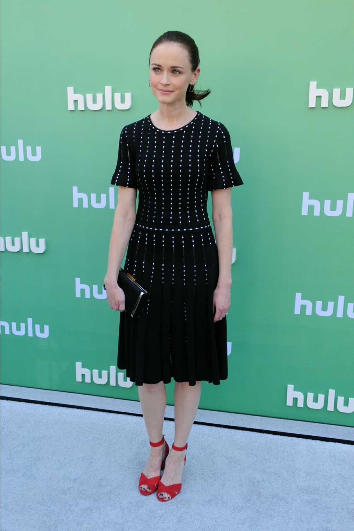 Alexis Bledel at Hulu Upfront Presentation in New York 05/02/2018-2