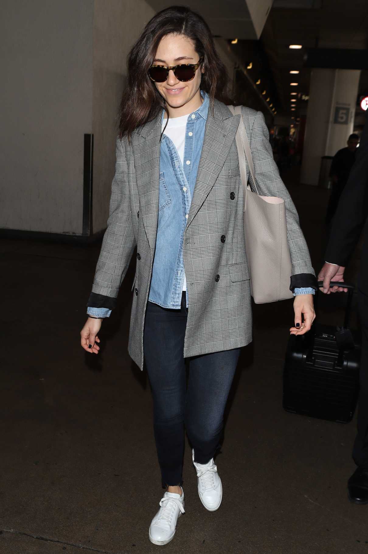 Emmy Rossum Was Seen at LAX International Airport in Los Angeles 05/08/2018-3