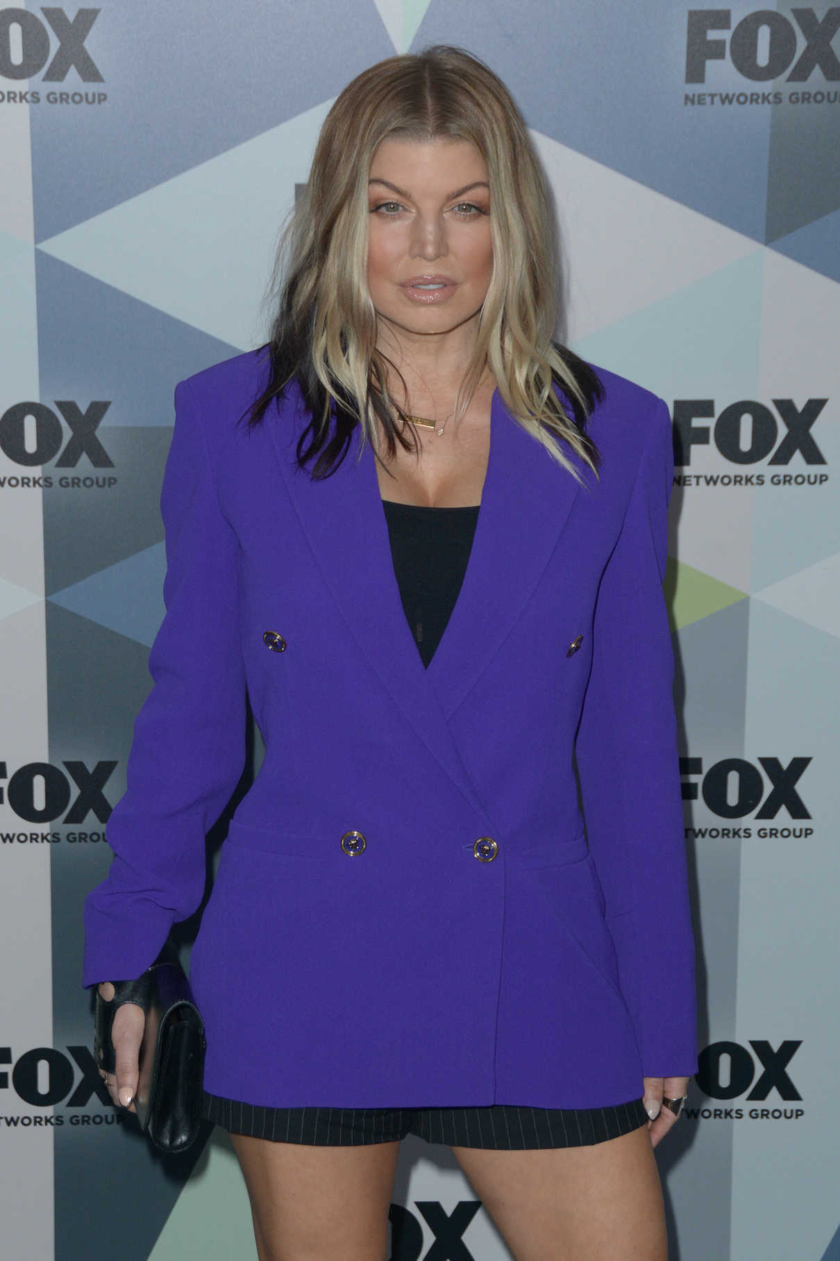 Fergie at 2018 Fox Network Upfront at Wollman Rink at Central Park in NYC 05/14/2018-5