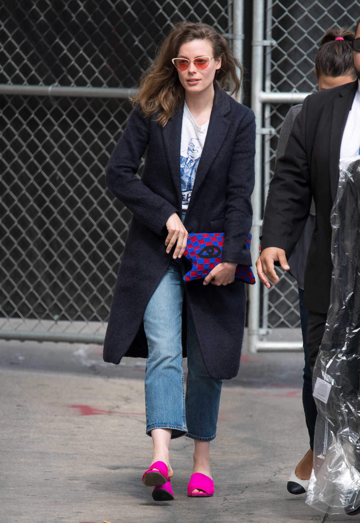 Gillian Jacobs Arrives at Jimmy Kimmel Live TV Show in Los Angeles 05/18/2018-3