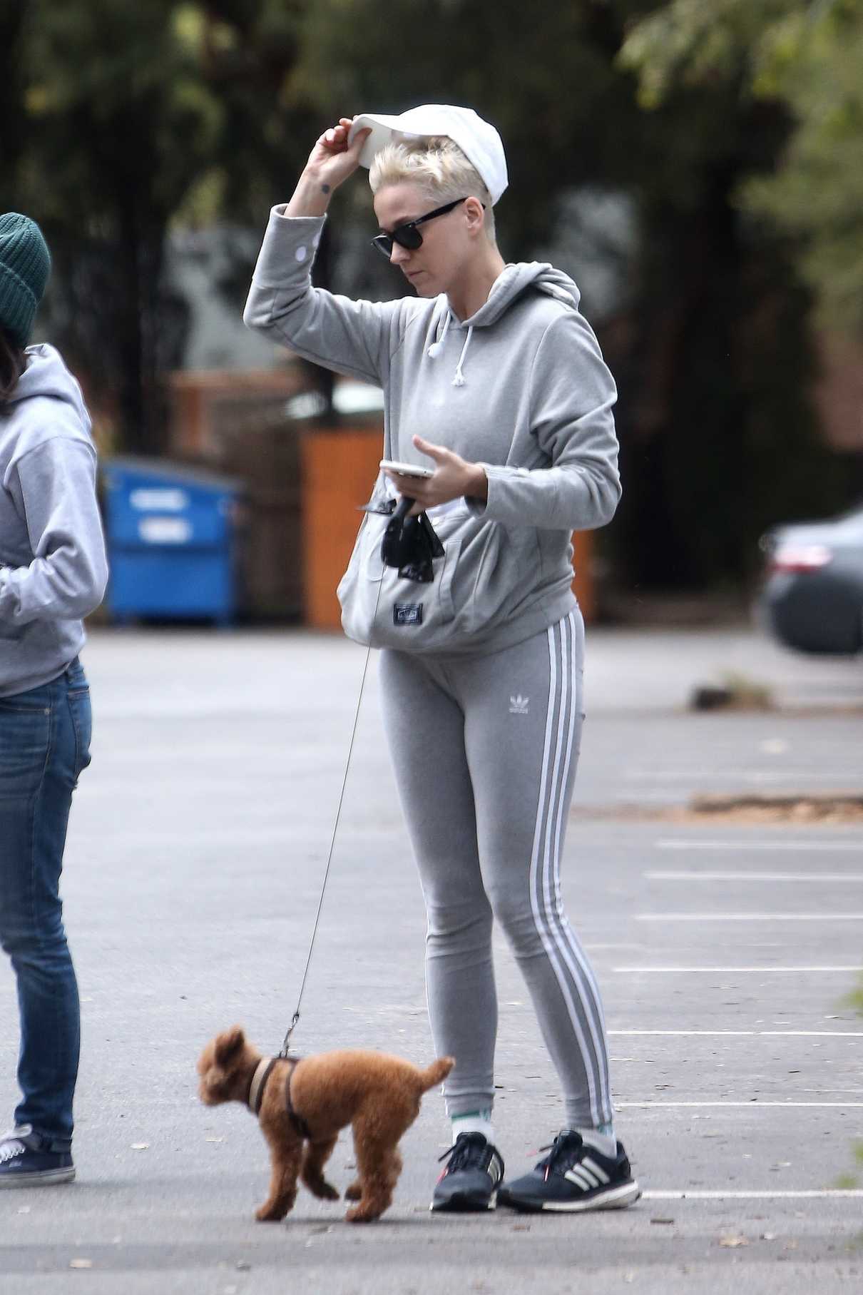 Katy Perry Walks Her Dog in Studio City 05/12/2018-2