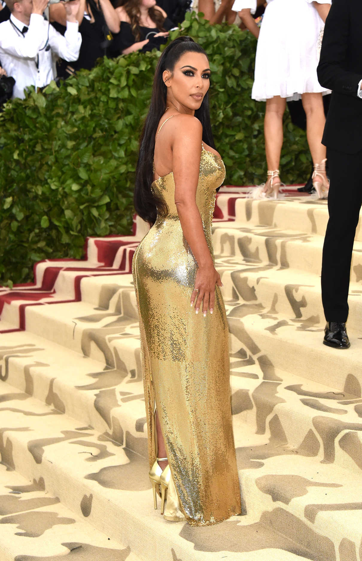 Kim Kardashian at the Heavenly Bodies: Fashion and The Catholic Imagination Costume Institute Gala in New York City 05/07/2018-3