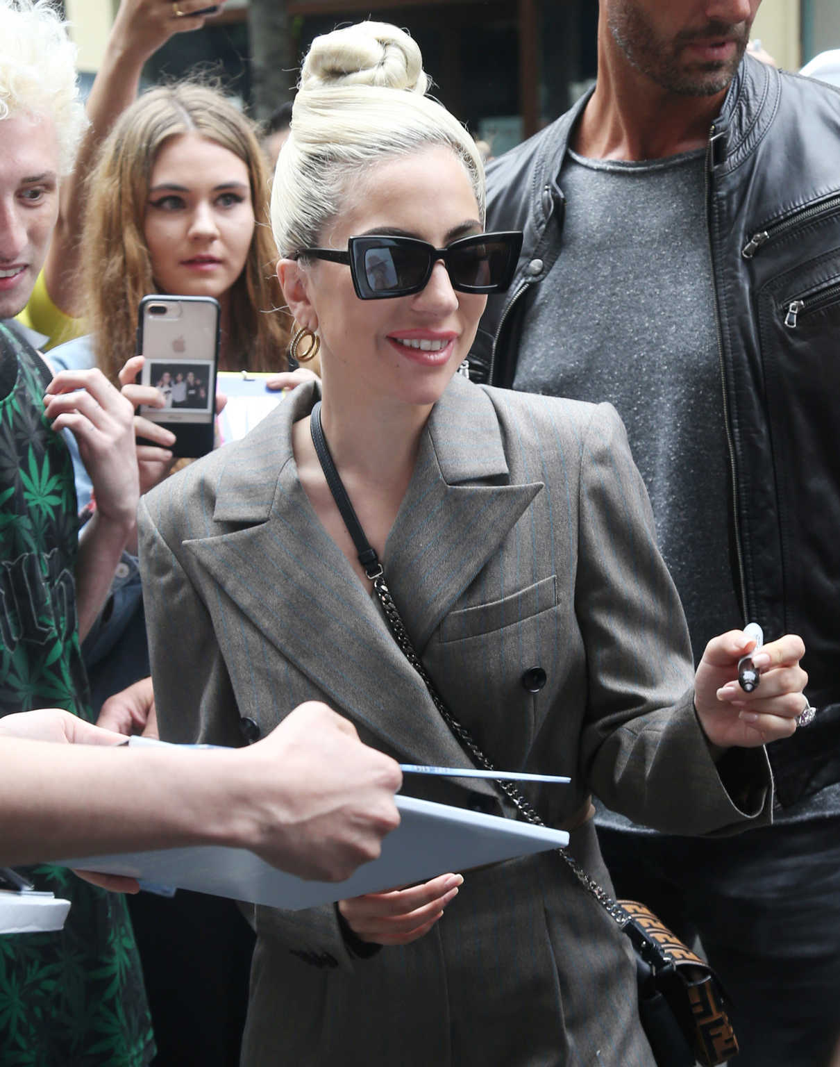 Lady Gaga Arives to Electric Lady Studios in New York City 05/28/2018-4
