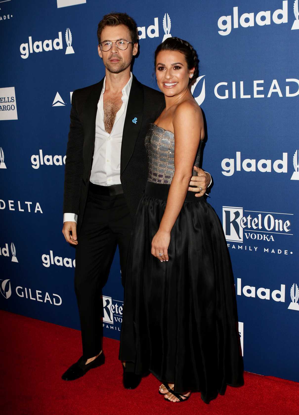 Lea Michele at the 29th Annual GLAAD Media Awards in New York City 05/05/2018-4