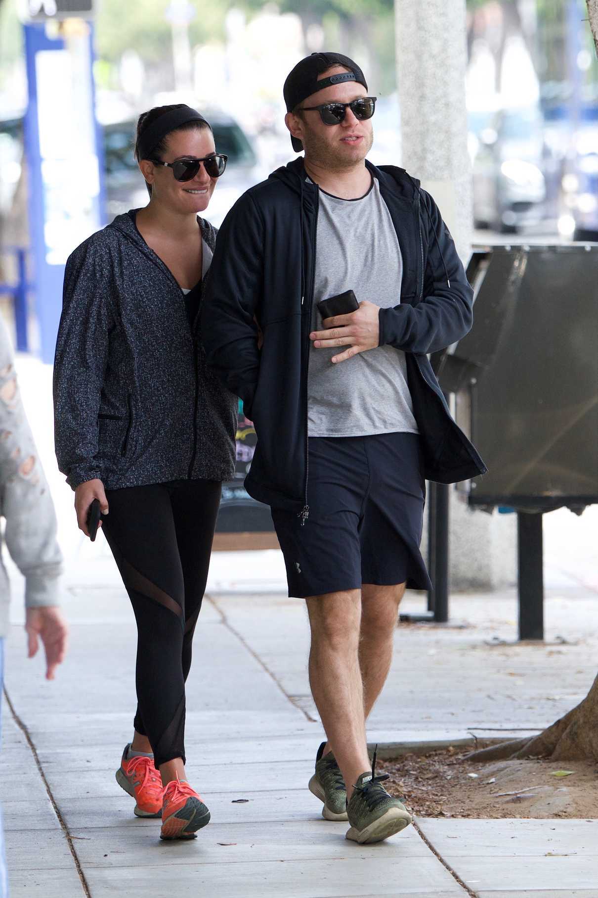 Lea Michele Was Spotted with Her Fiance Out in Los Angeles 05/19/2018-2