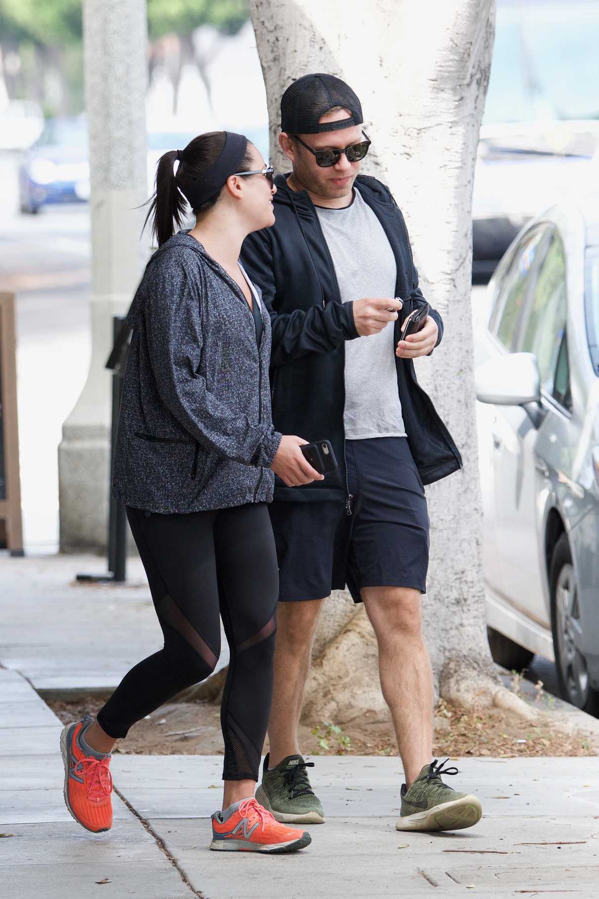Lea Michele Was Spotted with Her Fiance Out in Los Angeles 05/19/2018-3
