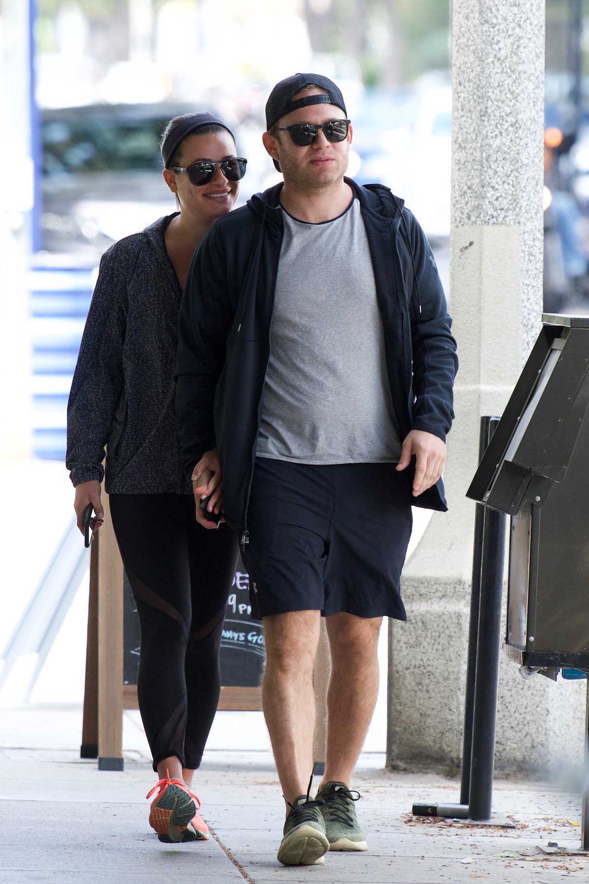 Lea Michele Was Spotted with Her Fiance Out in Los Angeles 05/19/2018-4