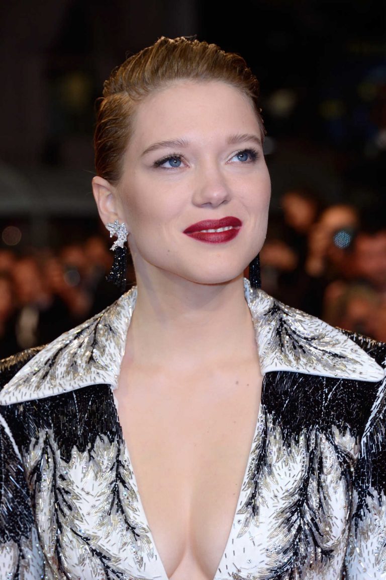 Lea Seydoux at the Cold War Screening During the 71st Cannes Film