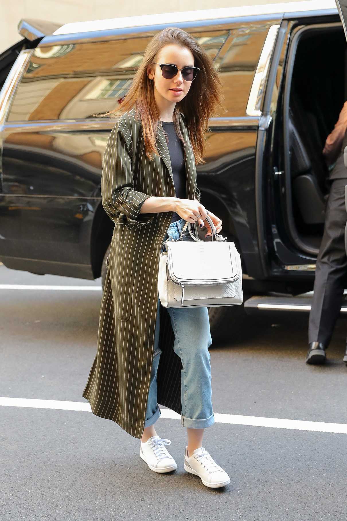 Lily Collins Was Seen Out in New York City 05/03/2018-2