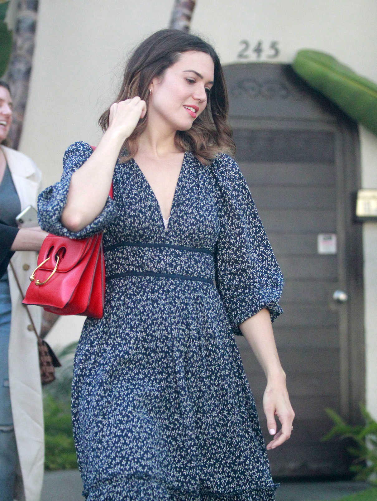 Mandy Moore Wears a Flower Dress Out in Beverly Hills 05/26/2018-5