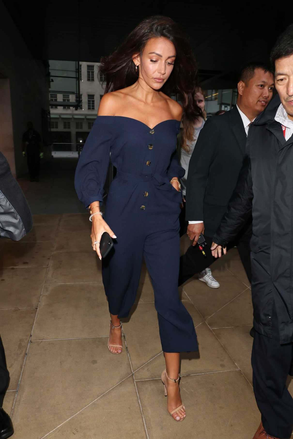 Michelle Keegan Arrives at BBC The One Show in London 05/29/2018-3