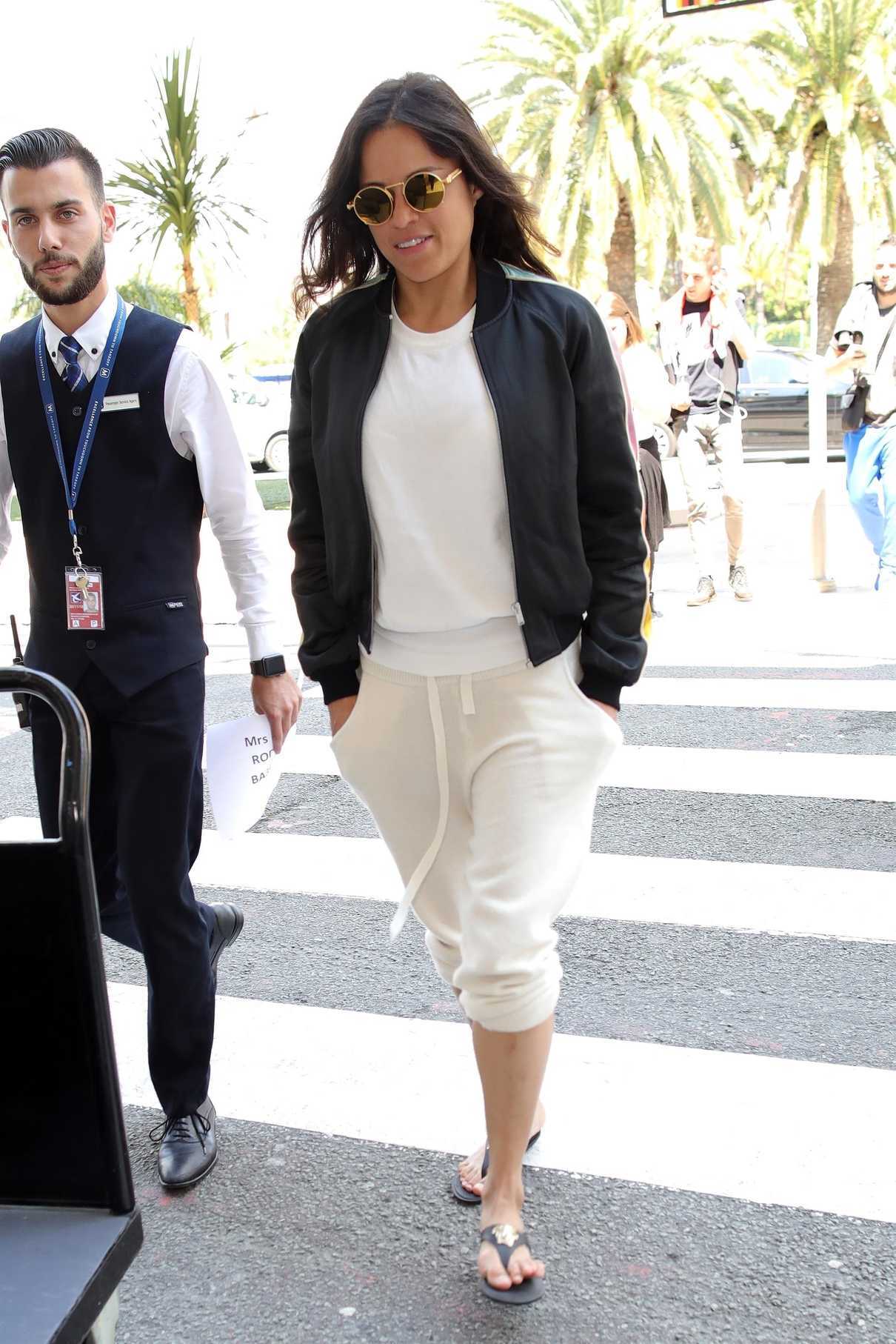 Michelle Rodriguez Arrives at Nice Cote d’Azur Airport in Nice 05/19/2018-