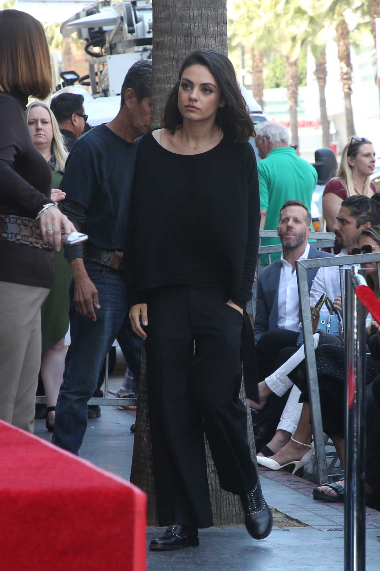 Mila Kunis Was Spotted on the Hollywood Walk of Fame in Los Angeles 05/03/2018-5