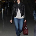 Morena Baccarin Was Seen at LAX Airport in Los Angeles 05/17/2018
