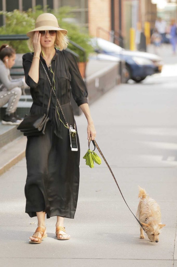 Naomi Watts Walks Her Dog Out in Soho, New York City 05/03/2018-1