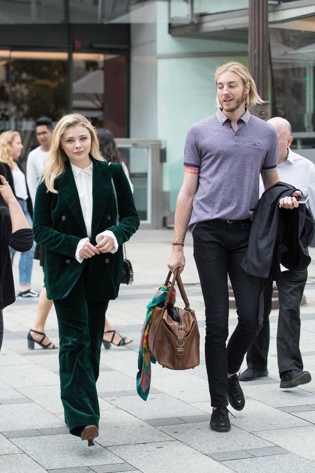 Chloe Moretz Was Seen Out with Her Brother Trevor Duke Moretz in Paris 06/18/2018-5