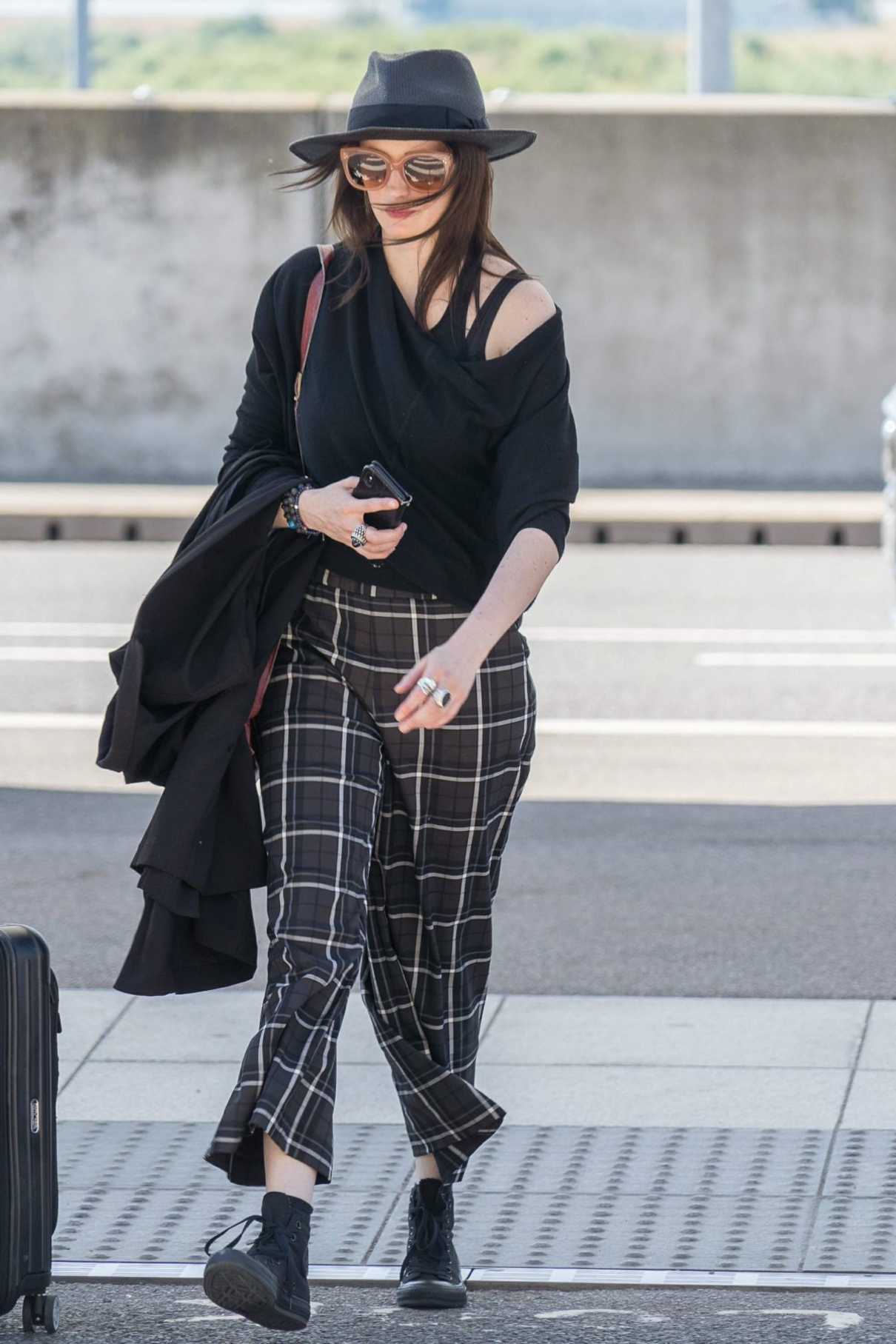 Eva Green Arrives at Heathrow Airport in London 06/25/2018-1