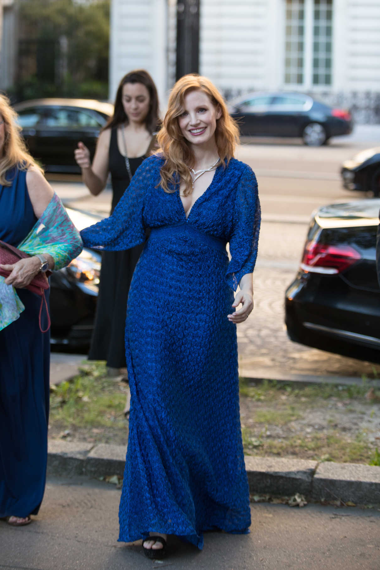 Jessica Chastain Leaves the Shangri-La Hotel in Paris 06/18/2018-3