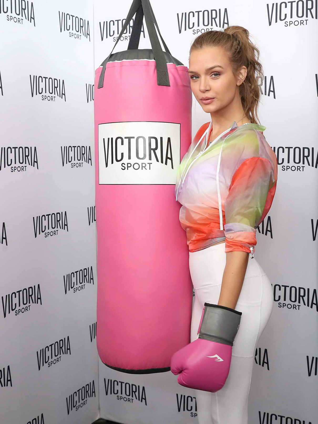 Josephine Skriver at Studio Tone It Up Live! in Brooklyn 06/23/2018-5